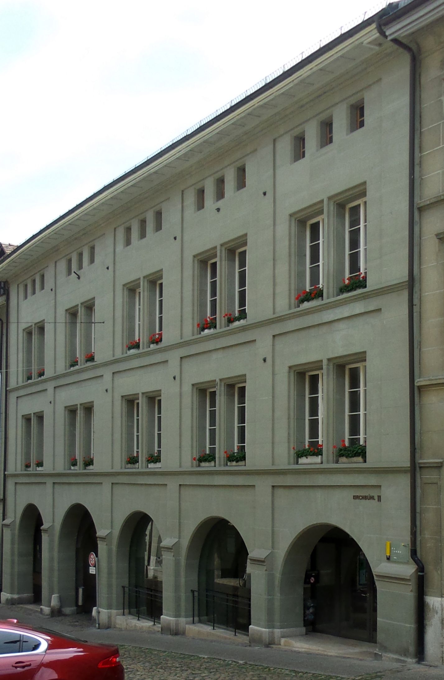 Bern old town arcades