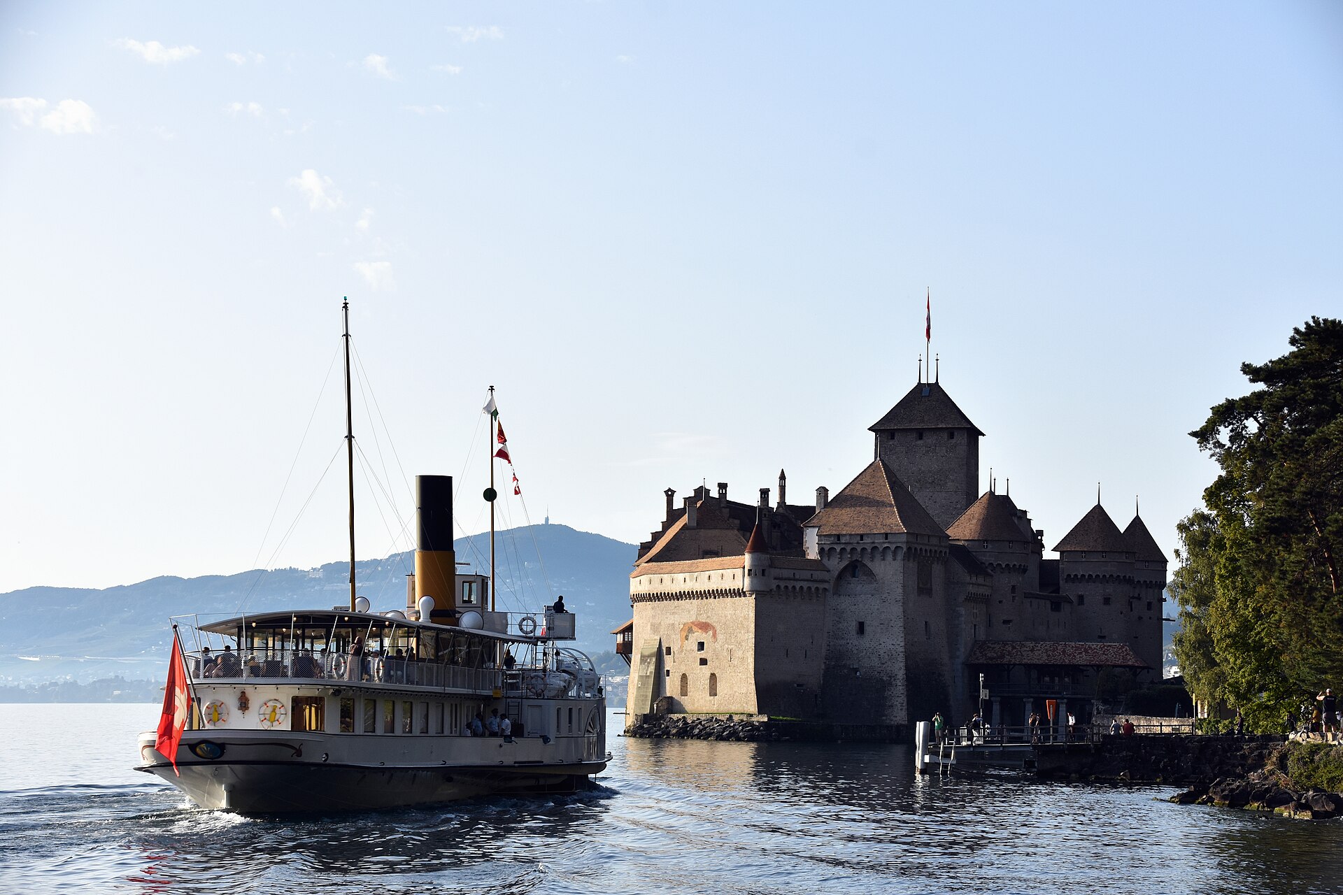 Chateau de Chillon Lake Geneva