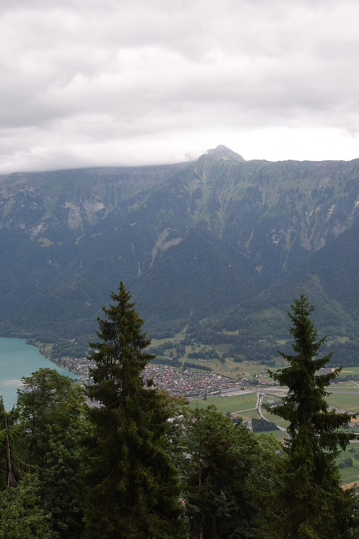 Interlaken town Switzerland