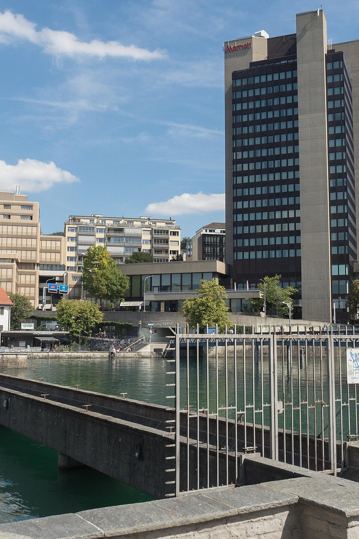 Zurich old town Limmat