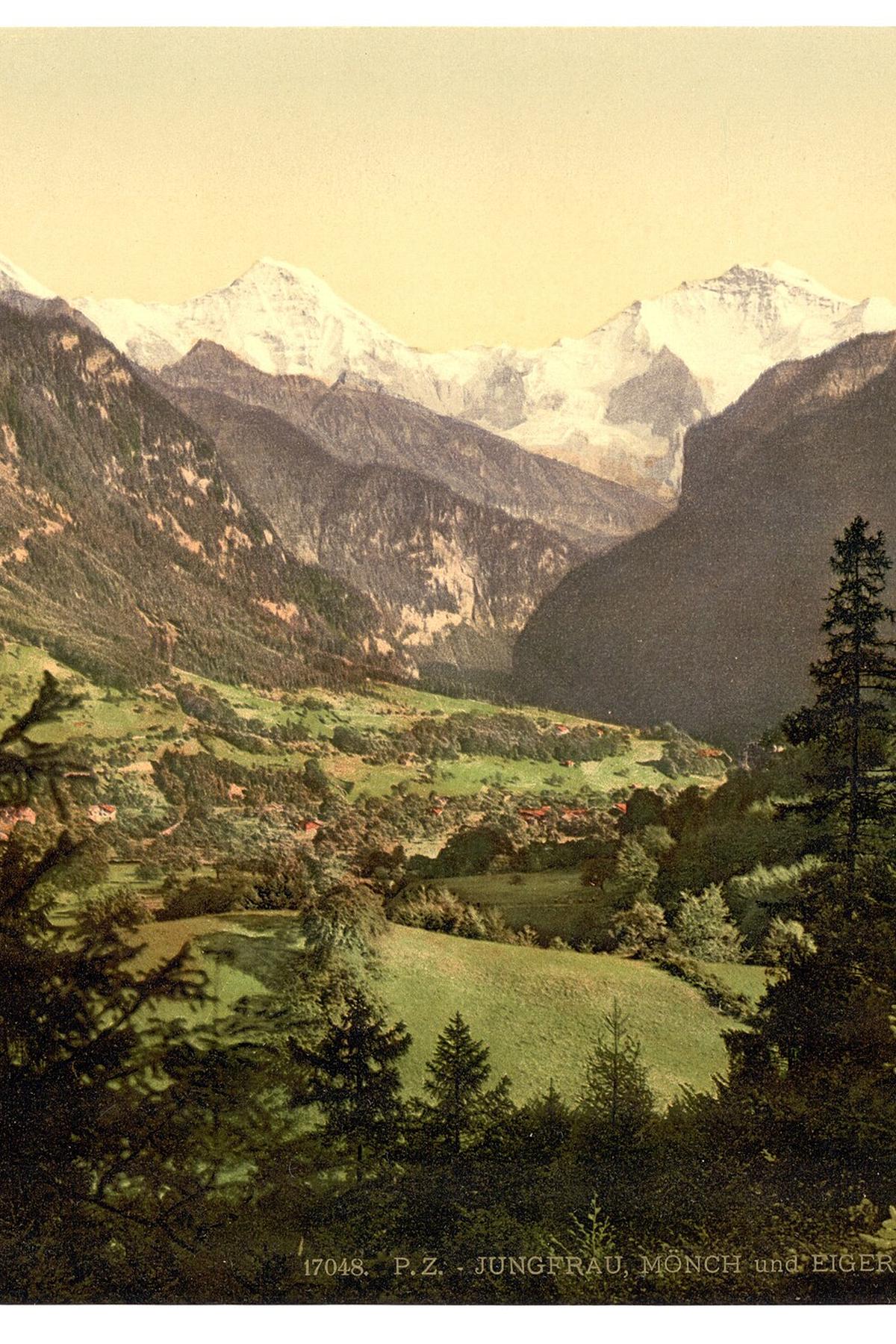 The Eiger, Mönch and Jungfrau