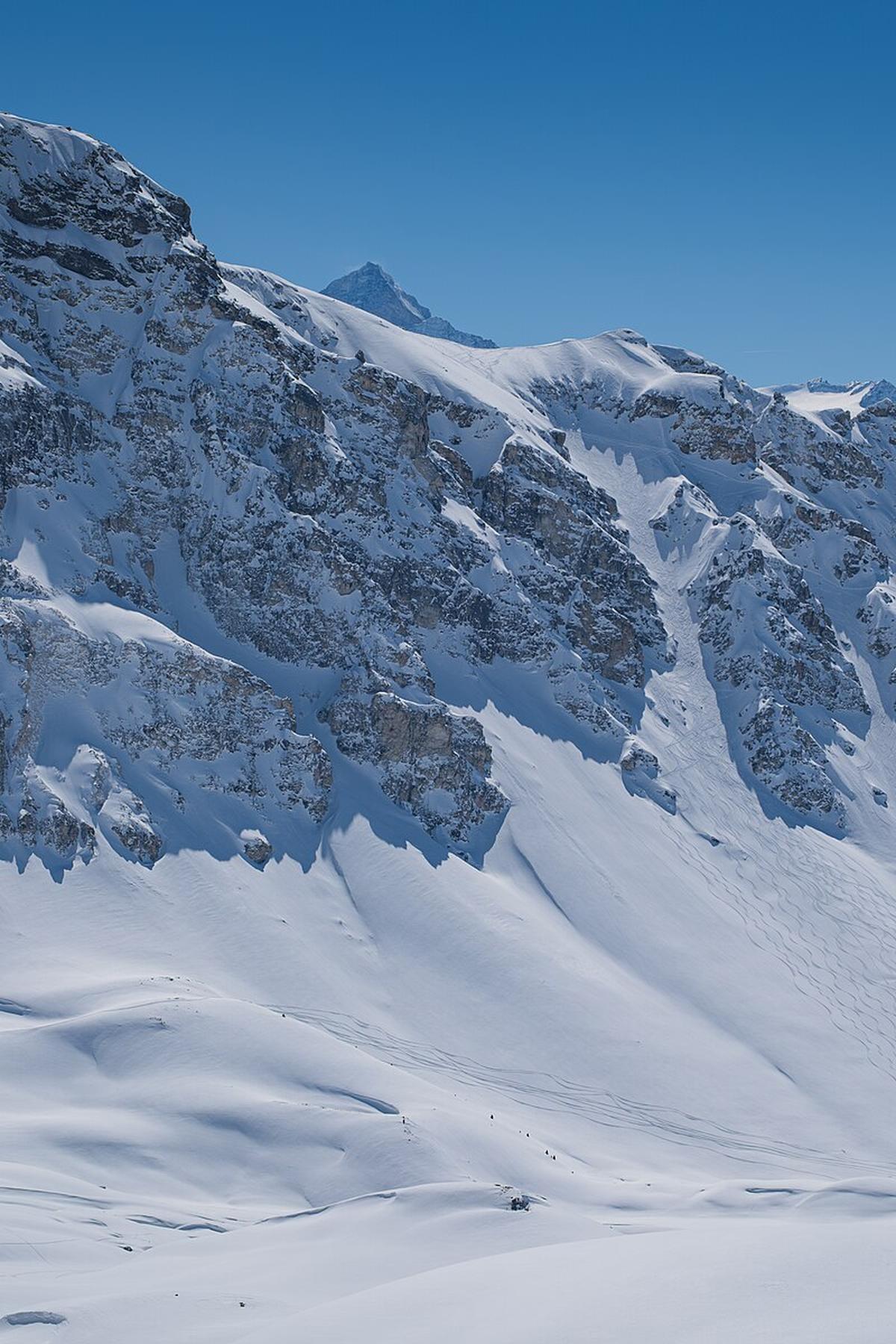 A Swiss piste