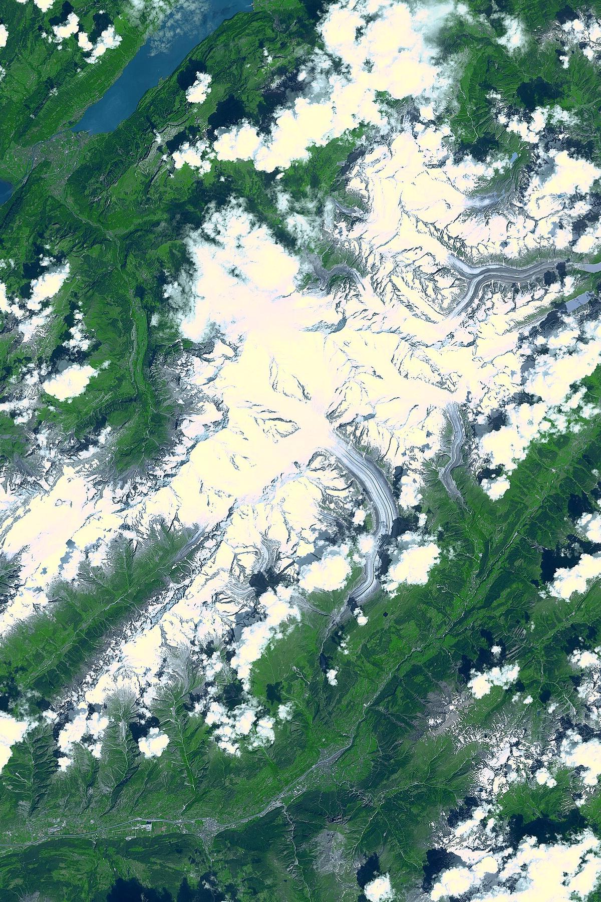 The Aletsch Glacier