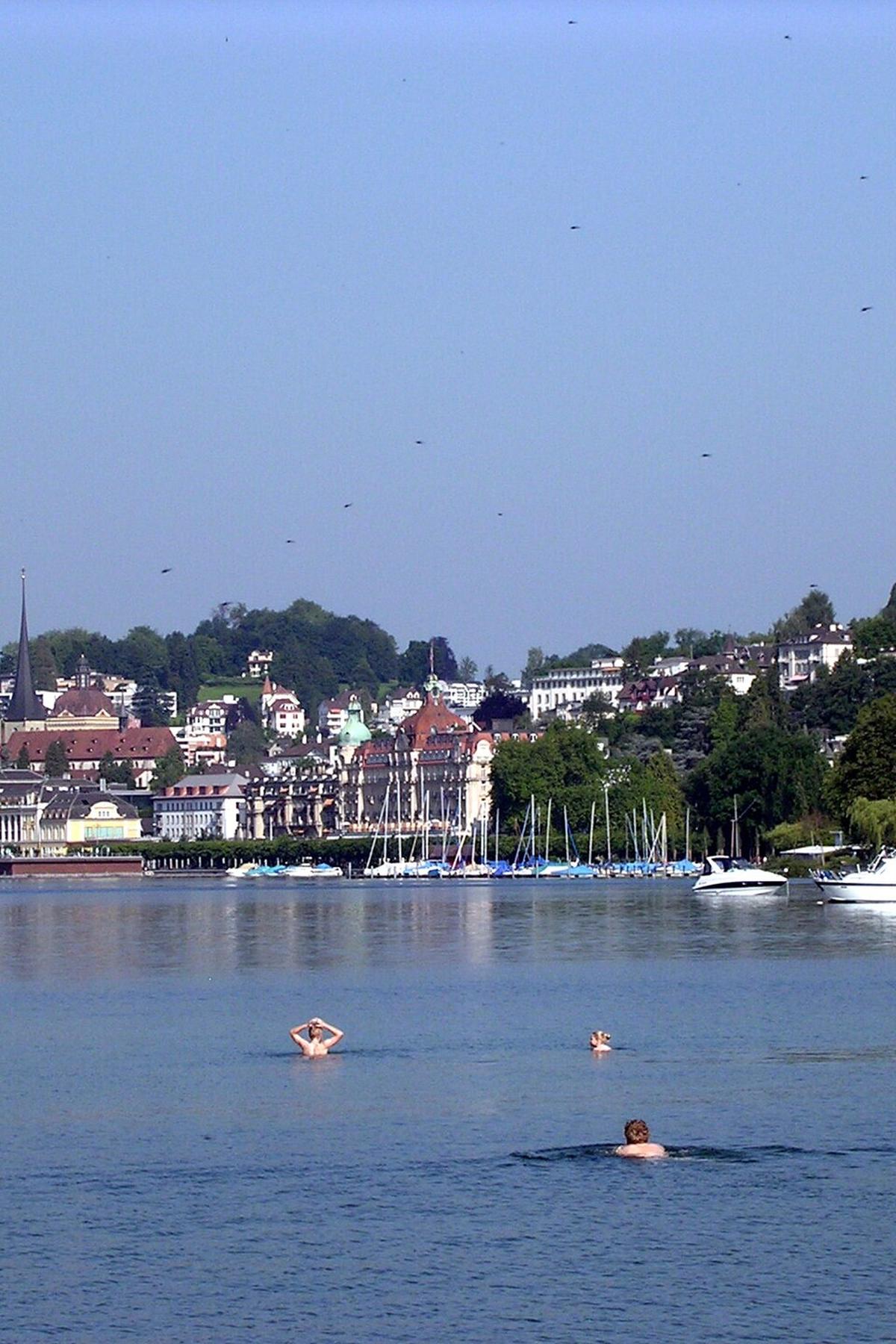 The Lucerne waterfront