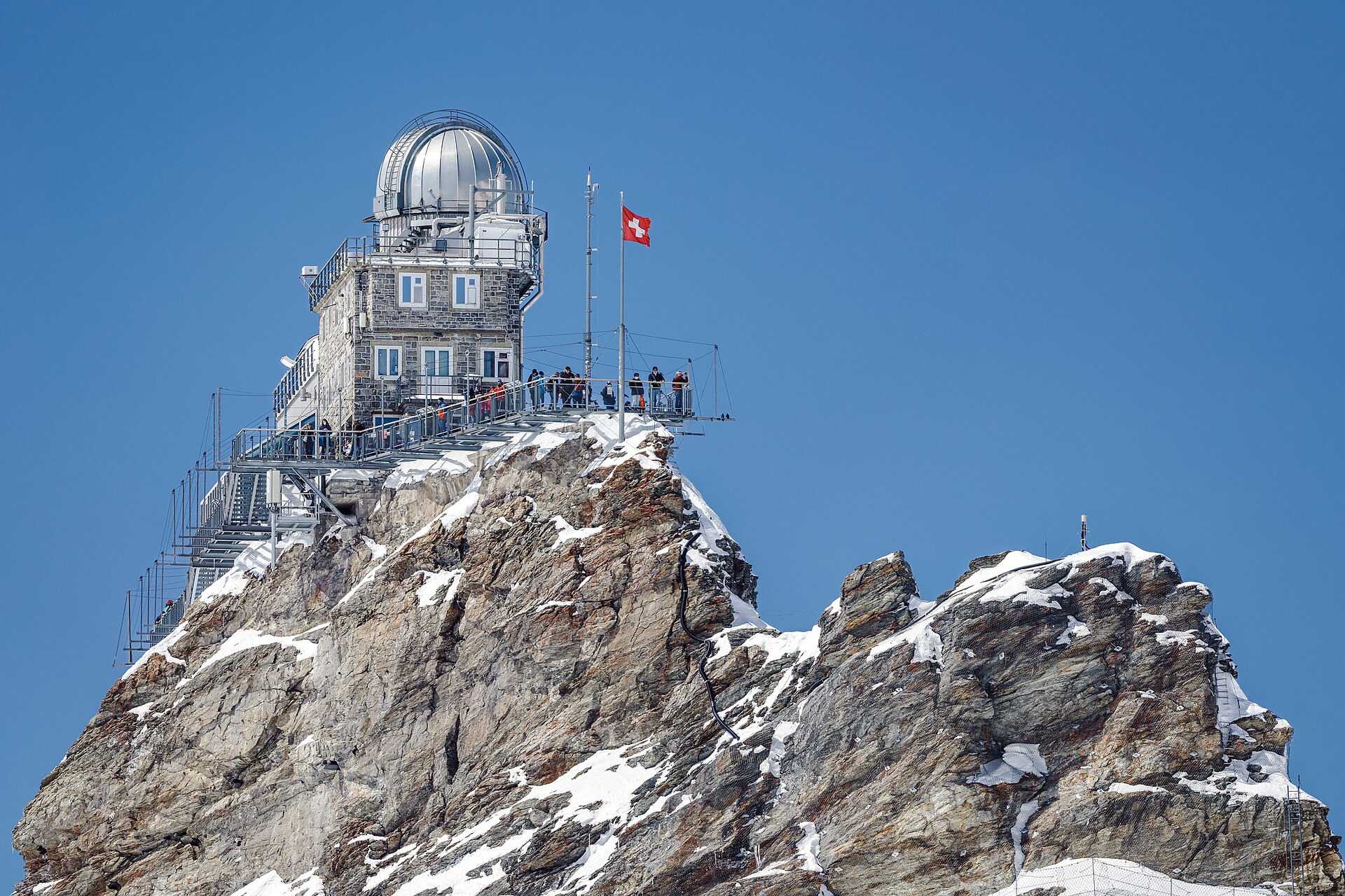 The Sphinx observatory at the Jungfraujoch