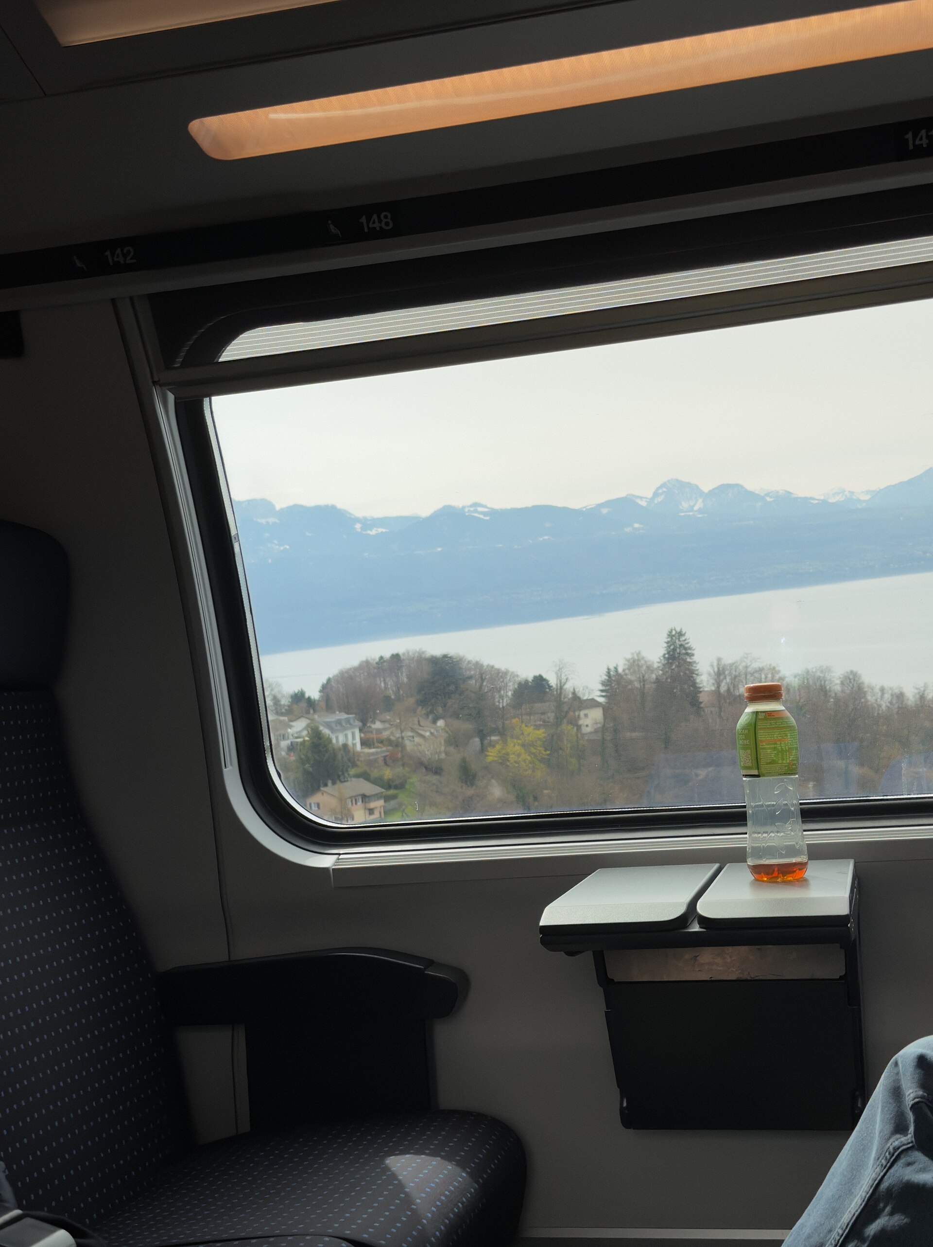 Swiss Alps panorama train
