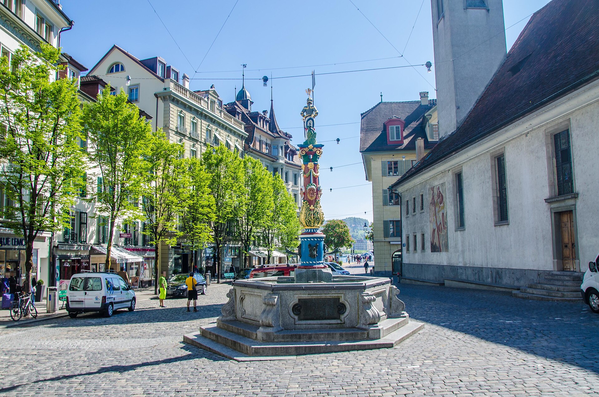 Lucerne's old town